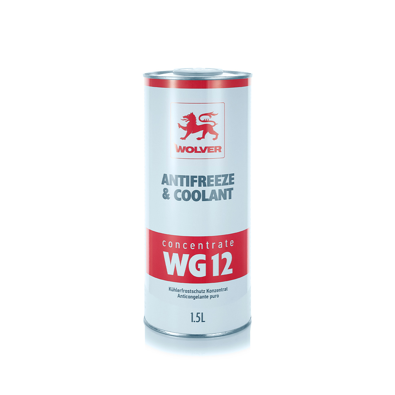 Wolver Antifreeze & Coolant Concentrado WG12 (Red)